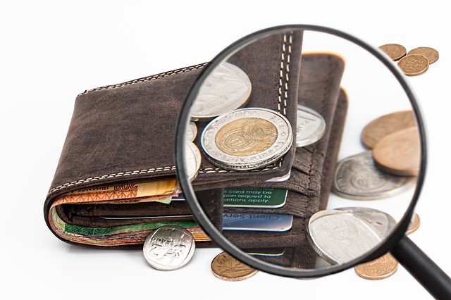 organized coin purse